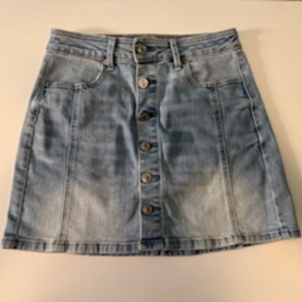 Women's American Eagle Mini Jean Skirt Size 4